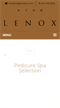 Mobile Screenshot of lenoxpedicurechair.com